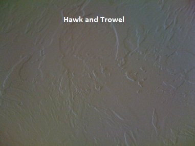 hawk and trowel drywall texture