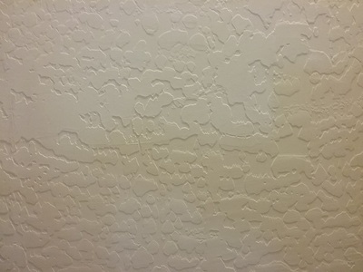 Photo of skip trowel drywall texture